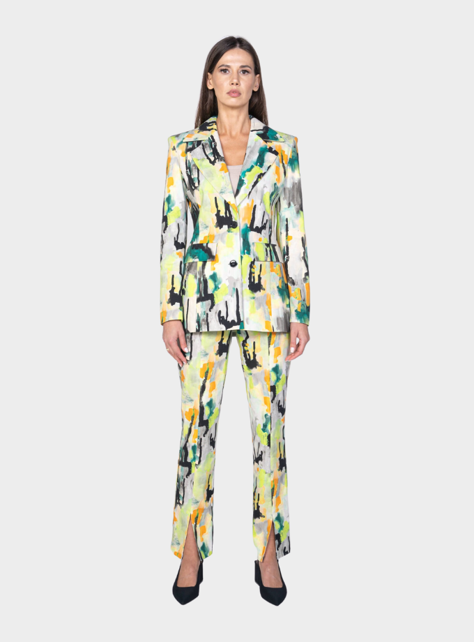 Garnitur damski LIME ABSTRACTION 