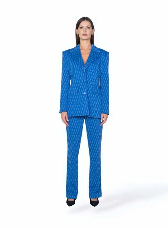 Garnitur damski BLUE CUBES