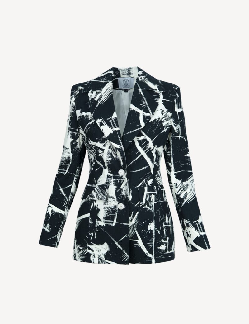 Marynarka damska BLACK ABSTRACTION