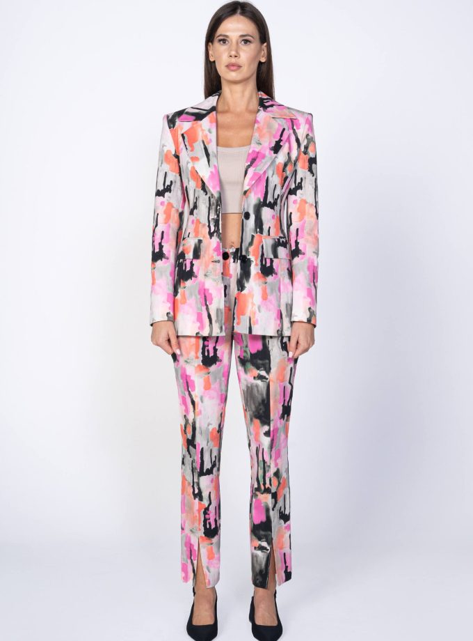 Garnitur damski PINK ABSTRACTION