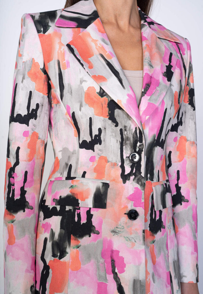 Garnitur damski PINK ABSTRACTION - obrazek 4