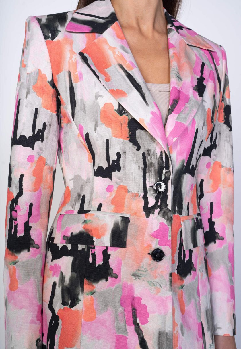 Garnitur damski PINK ABSTRACTION - obrazek 4