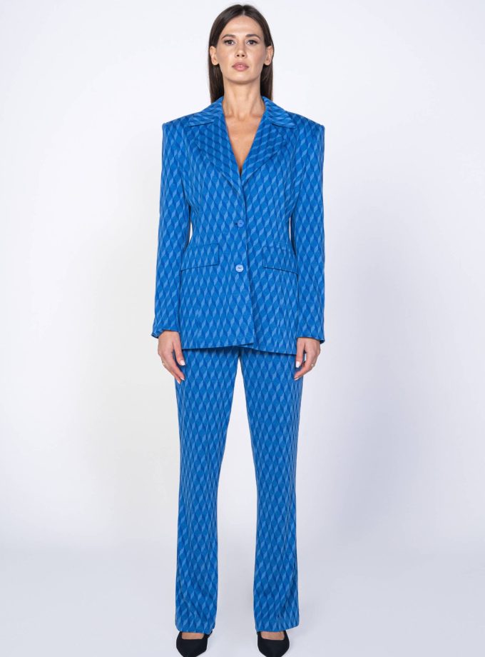 Garnitur damski BLUE CUBES
