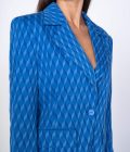 Garnitur damski BLUE CUBES - obrazek 4