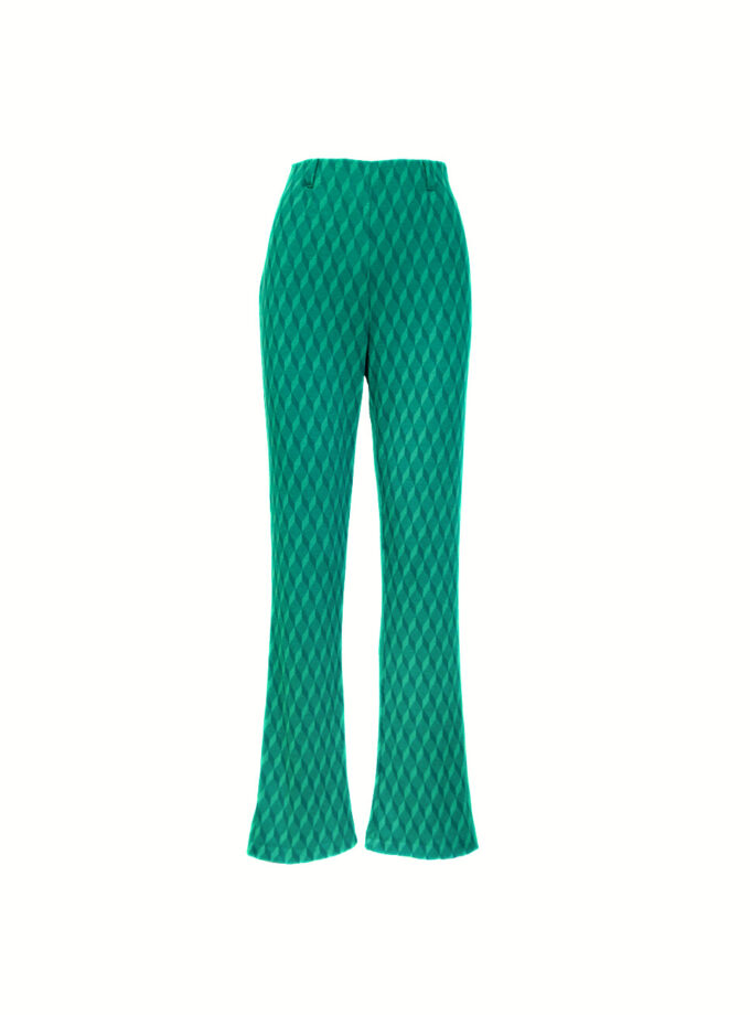 Spodnie damskie GREEN CUBES