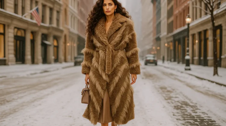Jak nosić beżowe sztuczne futro damskie? Przewodnik po elegancji i nowoczesnym stylu