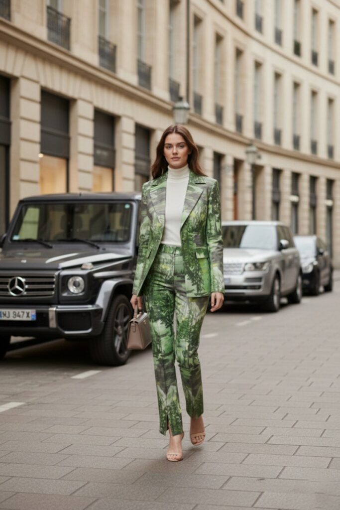 Elegancki garnitur damski online – klasyczny krój podkreślający sylwetkę